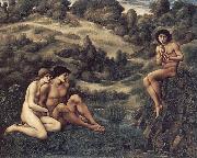 Sir Edward Burne-Jones The Garden of Pan Sweden oil painting artist